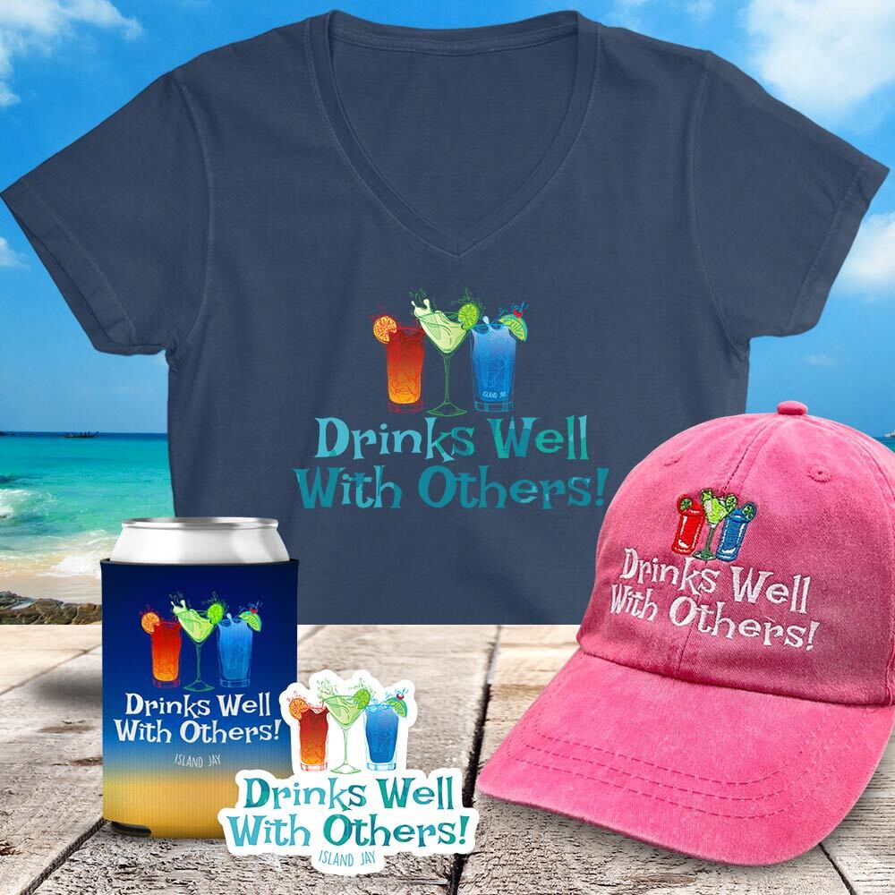 Drinks Well With Others Women's Package Deal Navy