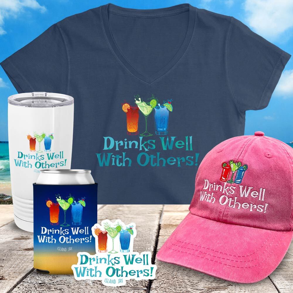 Drinks Well With Others Women's Package Deal Navy