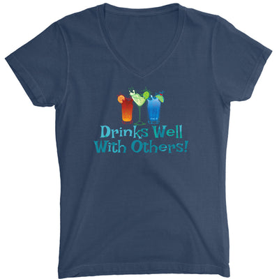 Drinks Well With Others Women's V-Neck Package Deal