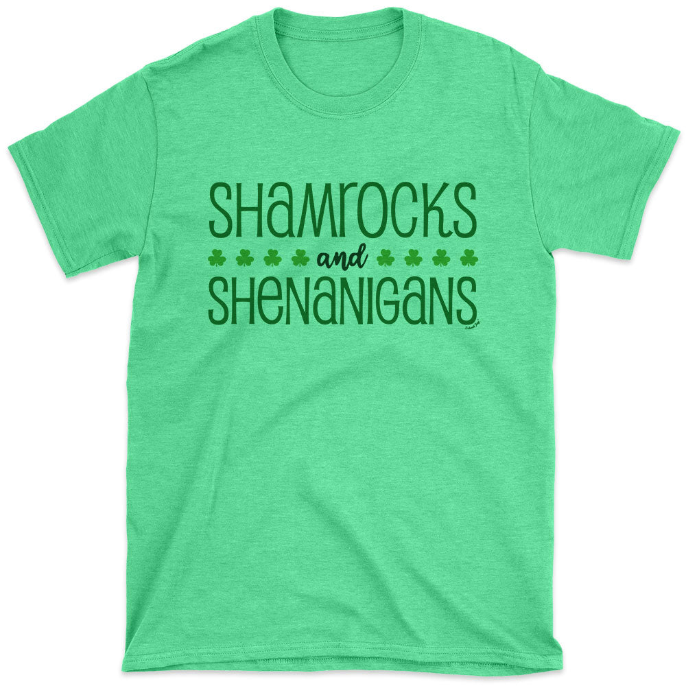Shamrocks and Shenanigans Heather T-Shirt