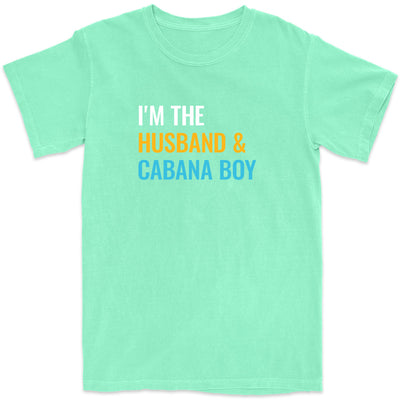 I'm The Husband and Cabana Boy Island Reef Green