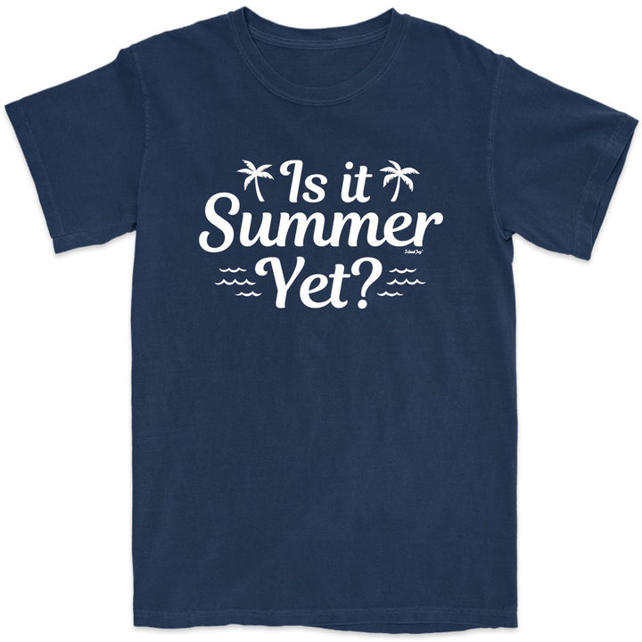 Is It Summer Yet? T-Shirt Navy
