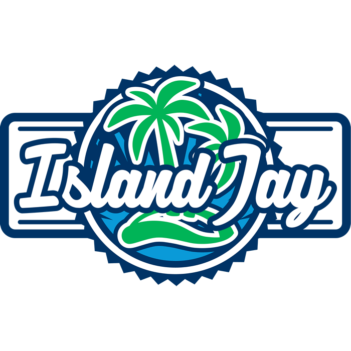 Island Jay Logo Sticker