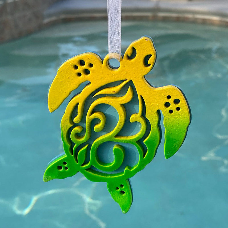 Island Jay Tortuga Turtle Ornament