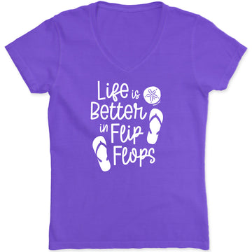 LadiesLife is Better in Flip Flops T-Shirt – IslandJay