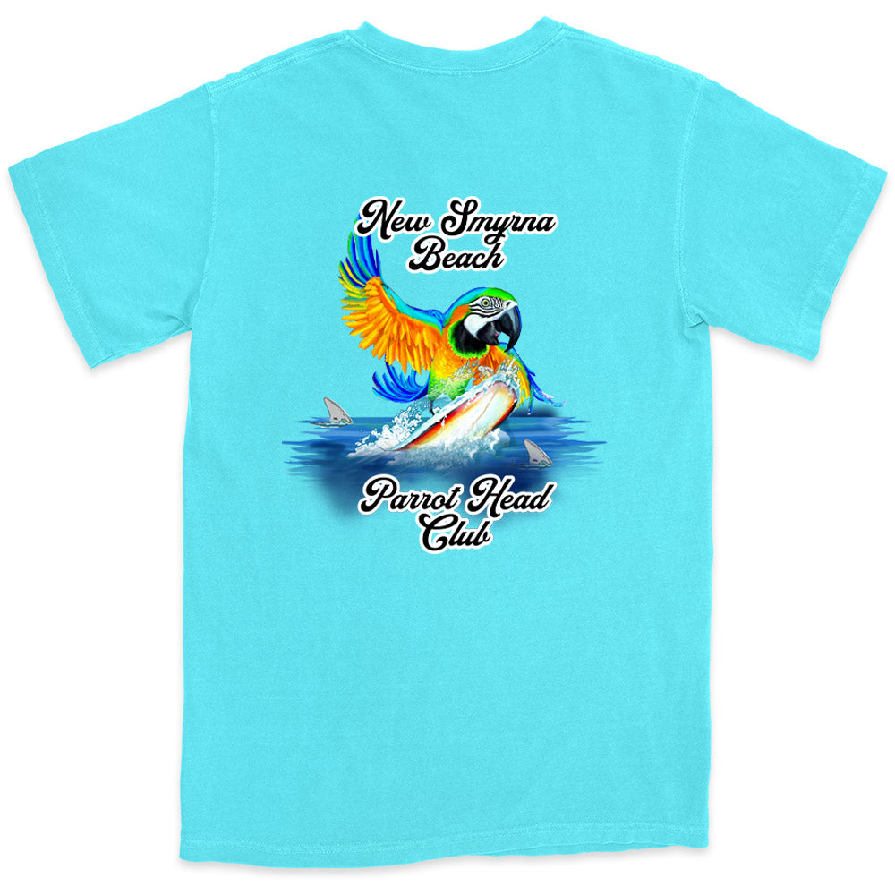 New Smyrna Beach Parrot Head Club T-Shirt Lagoon