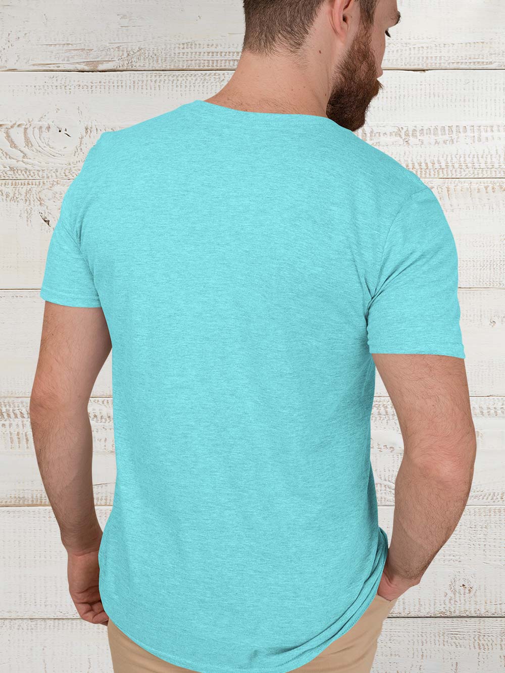 Classic body with short sleeves Shirts Blue