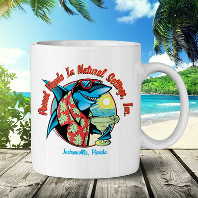 PHINS Parrothead in paradise mugs
