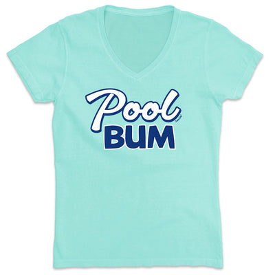 Women's Pool Bum V-Neck T-Shirt Chill