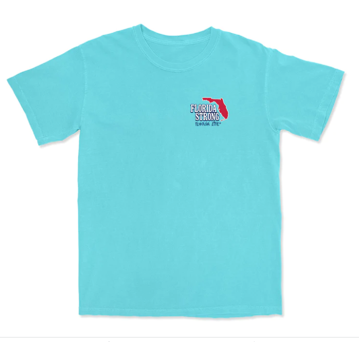 Florida Strong Cocoa Beach Flag T-Shirt