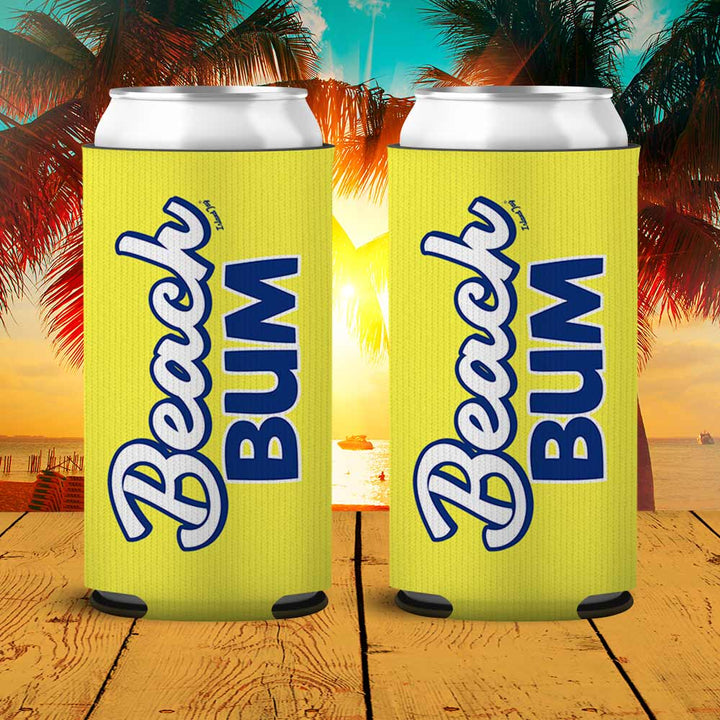 Beach Bum SLIM Can Cooler 2 Pack 