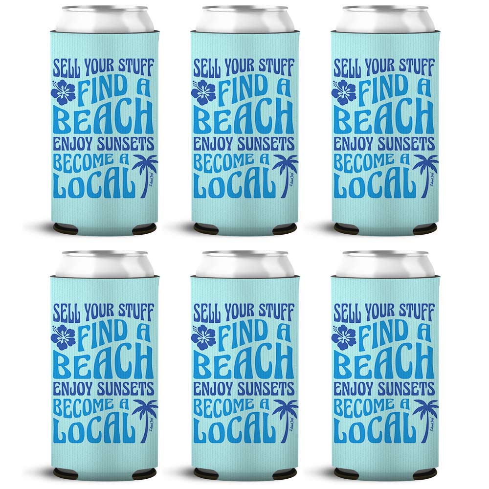 Sell Your Stuff & Become A Local SLIM Can Cooler 6 Pack