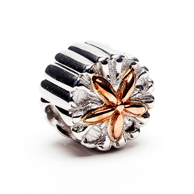 Island Trinketz Sand Dollar Charm Bead