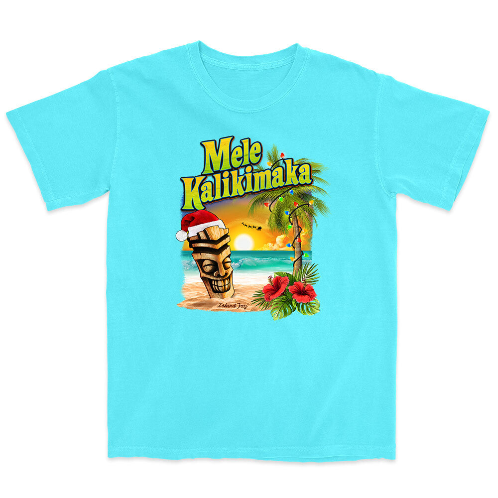 Mele Kalikimaka Tiki T-Shirt
