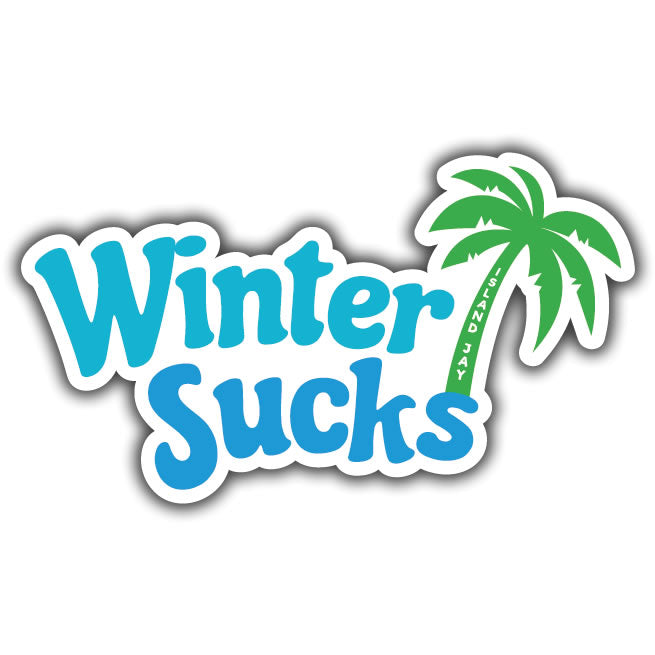 Winter Sucks Sticker