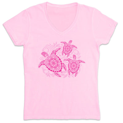 Women's Honu V-Neck T-Shirt