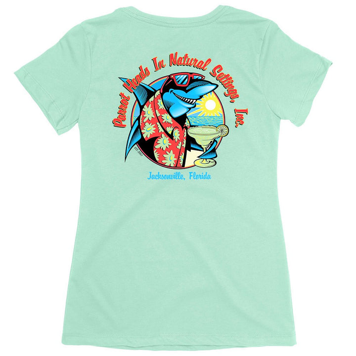 Womens Official PHINS Parrot Head Club T-Shirt chill