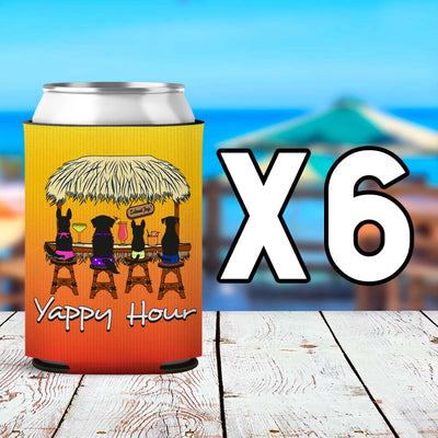 Yappy Hour Beach Dog Neoprene Can Cooler