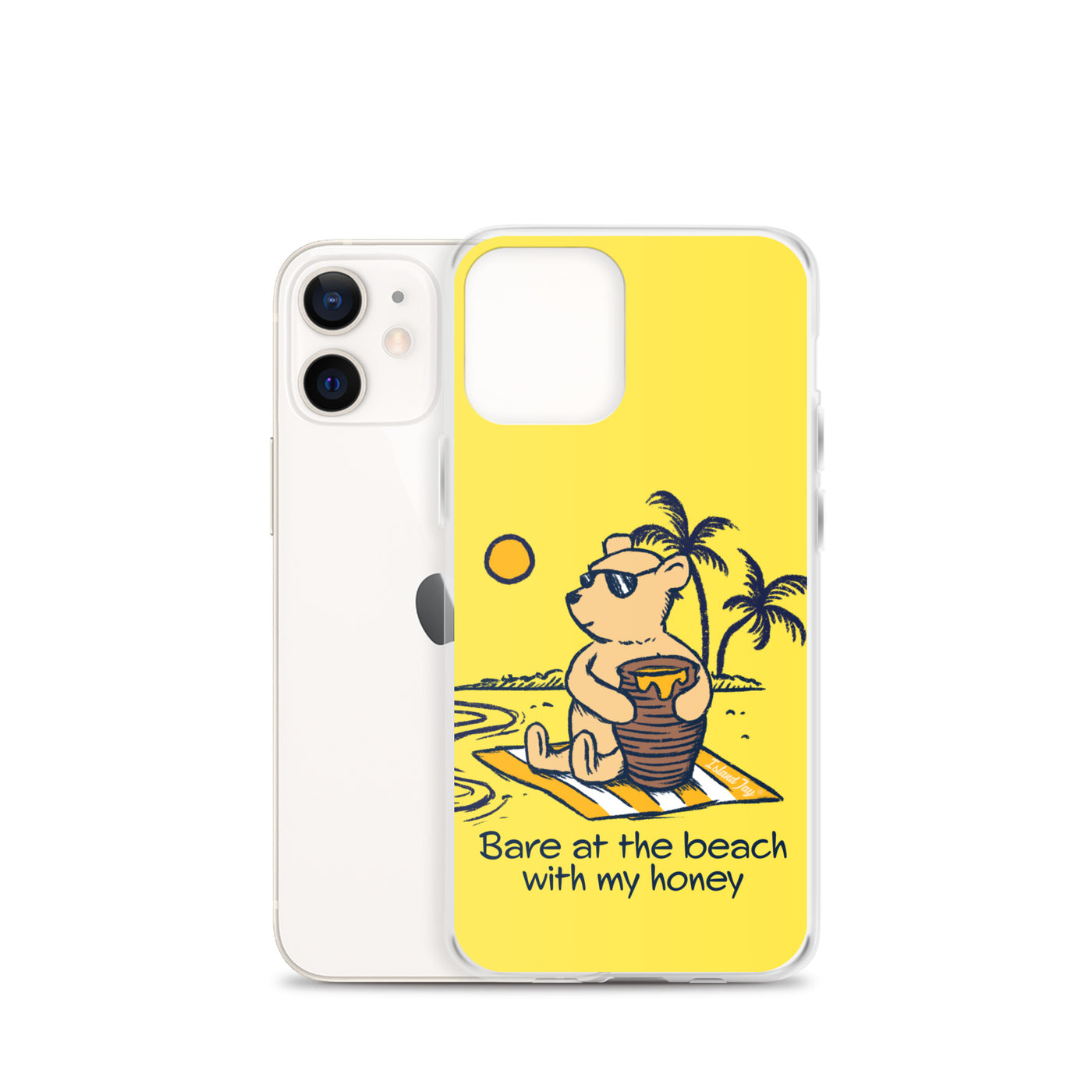 Winnie's Bare At The Beach iPhone Case