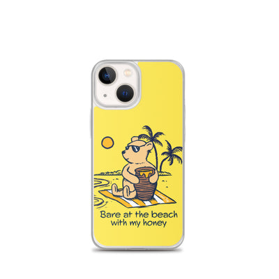 Winnie's Bare At The Beach iPhone Case