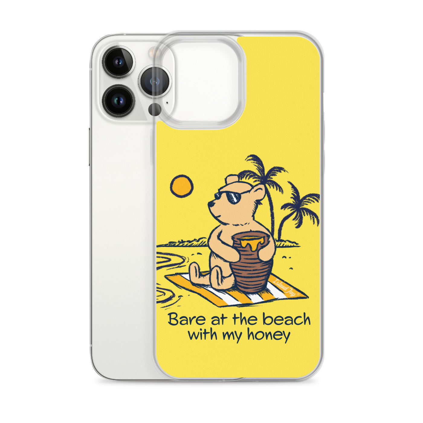 Winnie's Bare At The Beach iPhone Case
