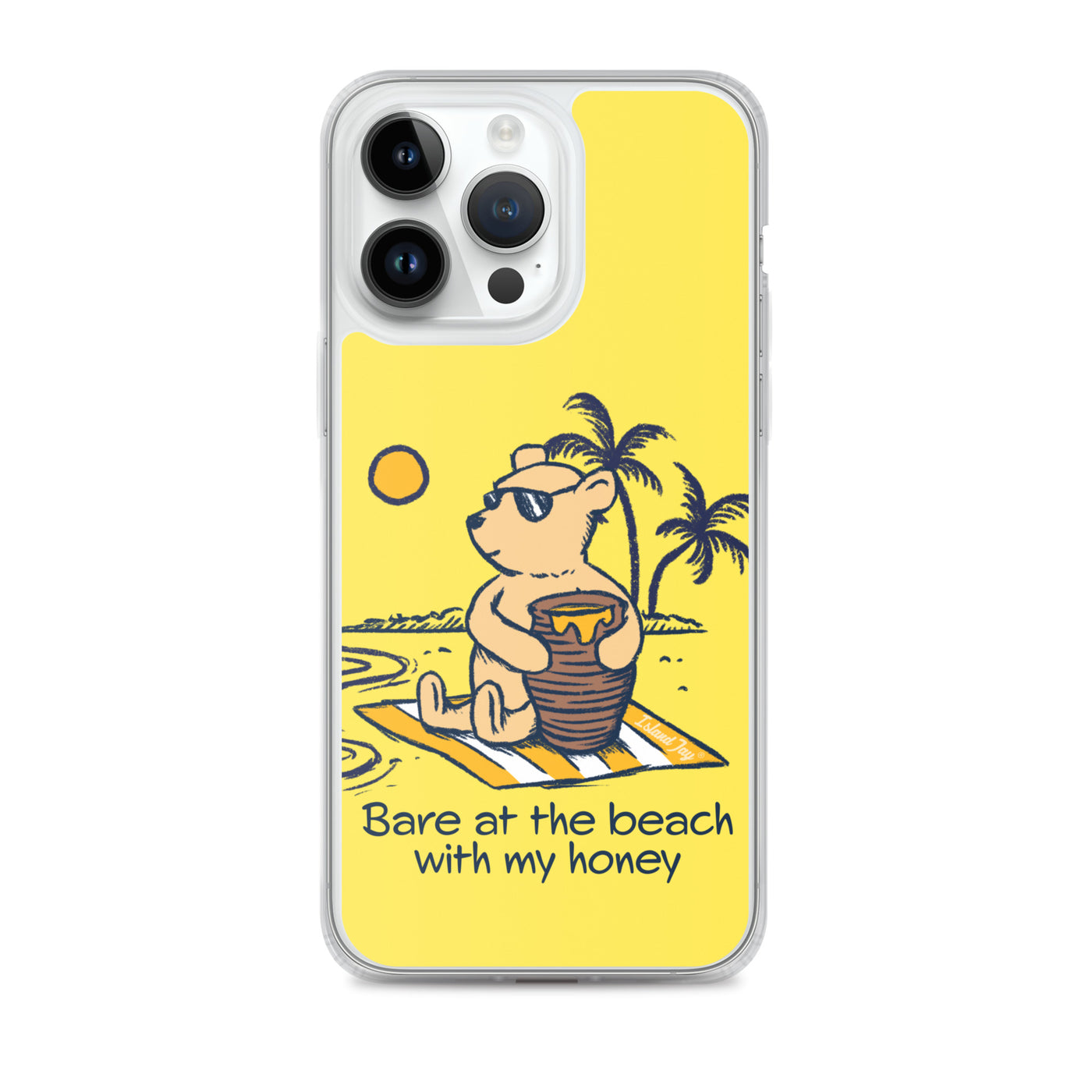 Winnie's Bare At The Beach iPhone Case  14 Pro Max