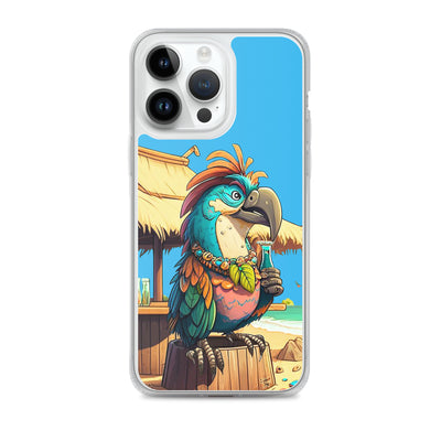 Sips and Squawks Moku iPhone® Case | Moku The beach bird