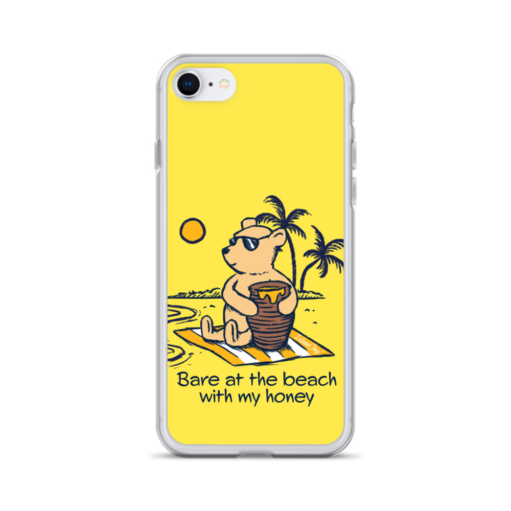 Winnie's Bare At The Beach iPhone Case