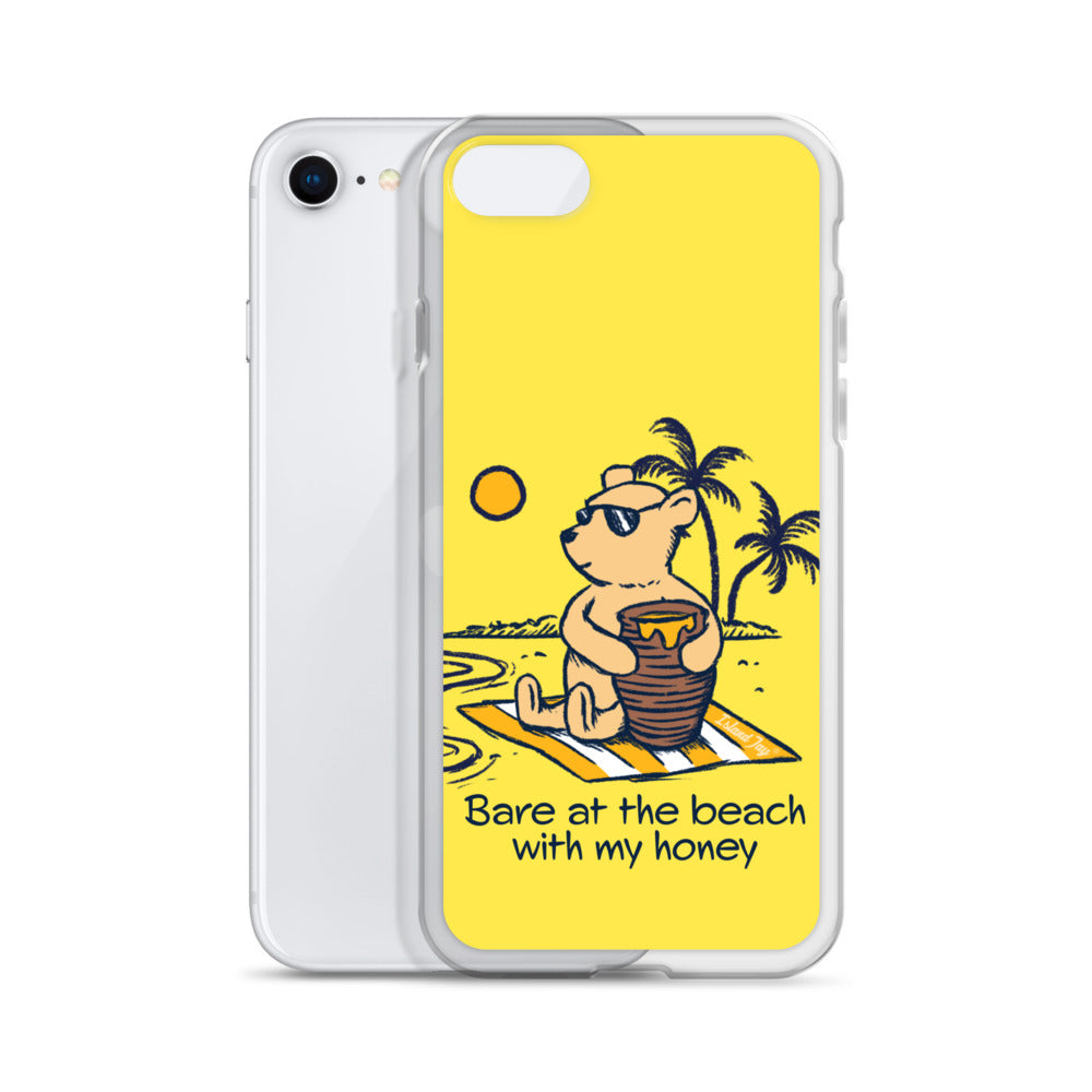 Winnie's Bare At The Beach iPhone Case