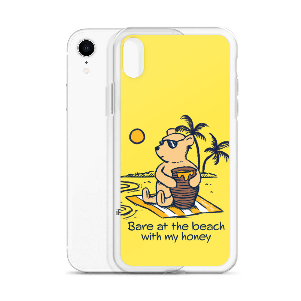 Winnie's Bare At The Beach iPhone Case