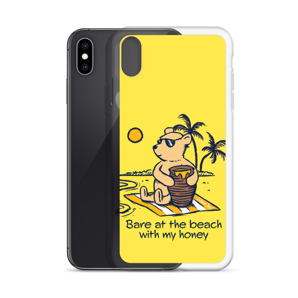 Winnie's Bare At The Beach iPhone Case