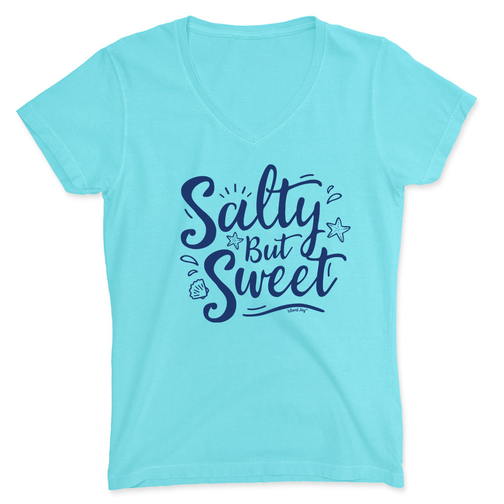 Women's Salty But Sweet V-Neck T-Shirt